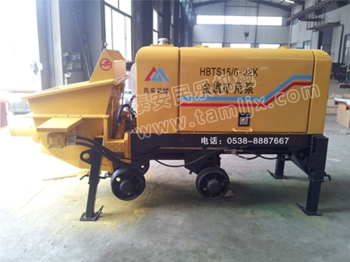 礦用濕噴臺(tái)車(chē)，礦用混凝土泵，礦用攪拌機(jī)發(fā)貨